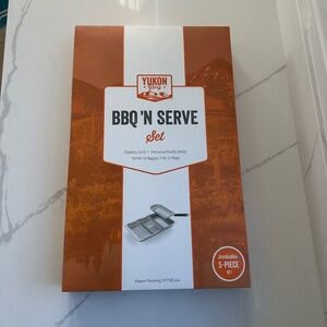 NIB Yukon Glory Grill N Serve BBQ Basket